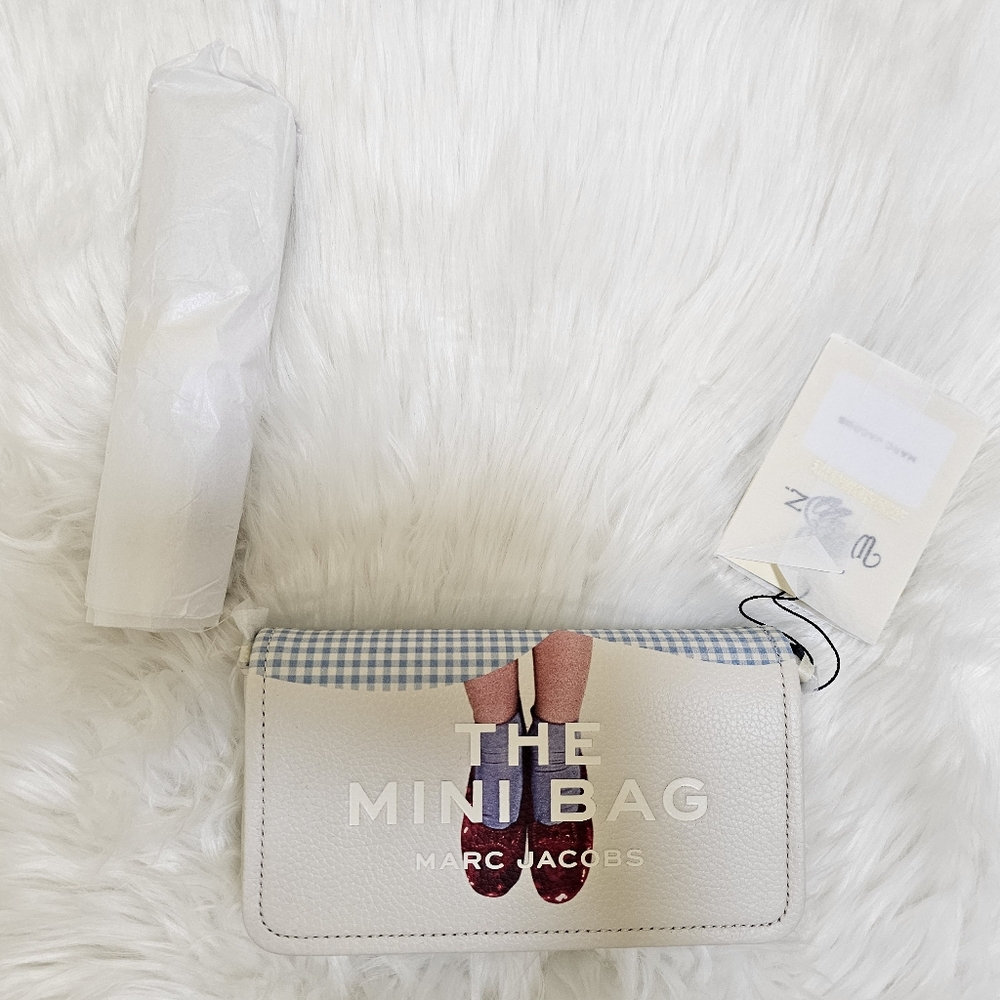 ❤️2XHP❤️ Marc JacobsXWizard Of Oz/The Ruby Slippers Leather Bag - Picture 4 of 11
